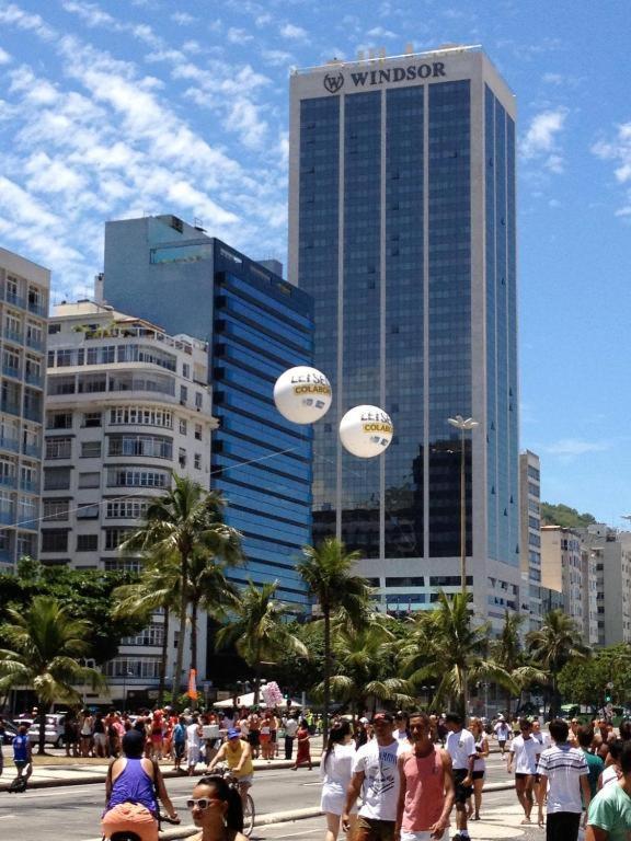 Studio Completo Na Praia De Copacabana Com Ar, Wifi, Netflix, Ate 4 Pessoas, Fundos Claro E Silencioso, Pauloangerami Pj135 Rio de Janeiro Eksteriør bilde