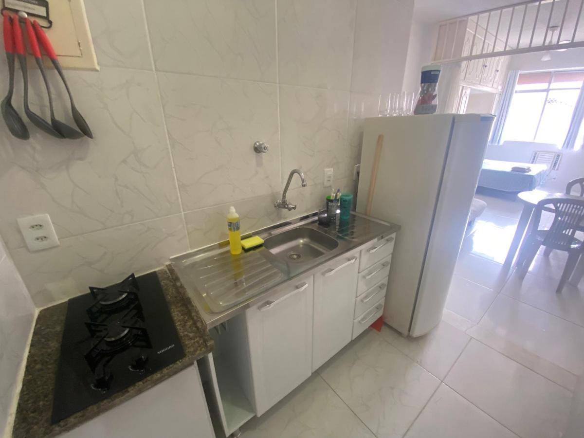 Studio Completo Na Praia De Copacabana Com Ar, Wifi, Netflix, Ate 4 Pessoas, Fundos Claro E Silencioso, Pauloangerami Pj135 Rio de Janeiro Eksteriør bilde